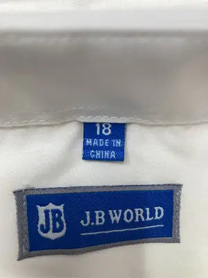 J.B WORLD/ビジネスシャツ/トップス/ホワイト/18