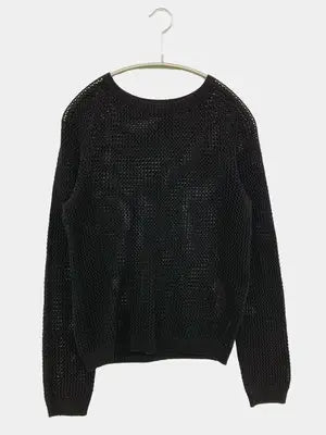 UNIQLO/ユニクロ/ニット/セーター/トップス/ブラック/M