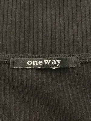One Way/ワンウェイ/Tシャツ/カットソー/トップス/ブラック/M