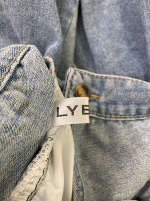 デニムスカート/スカート/ブルー