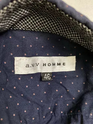 a.v.v HOMME/シャツ/ブラウス/トップス/ネイビー/46