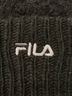 FILA/フィラ/ニットキャップ/ビーニー/帽子/ブラック/57cm~59cm