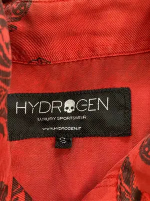 HYDROGEN/ハイドロゲン/シャツ/ブラウス/トップス/レッド/S