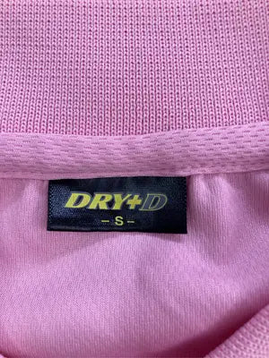 DRY+D/ポロシャツ/トップス/ピンク/S