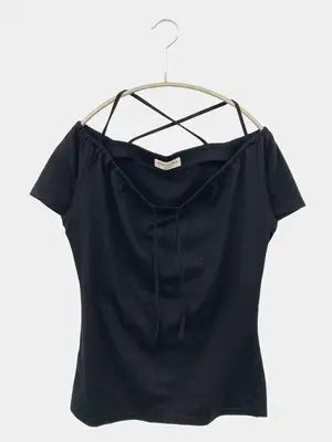 KUMIKYOKU/クミキョク/Tシャツ/カットソー/トップス/ブラック/2