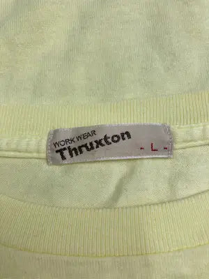 Thruxton/スラクストン/Tシャツ/カットソー/トップス/イエロー/L