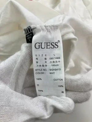GUESS/ゲス/Tシャツ/カットソー/トップス/ホワイト/L