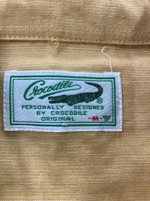Crocodile/クロコダイル/シャツ/ブラウス/トップス/オレンジ/M
