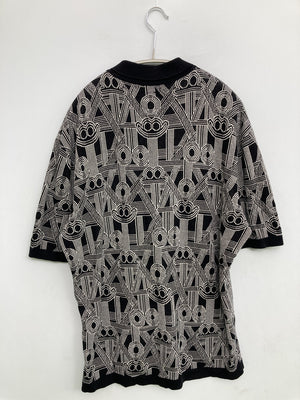 ZARA/ザラ/ポロシャツ/トップス/ブラック/S/38