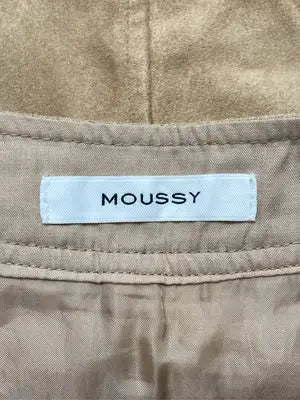 MOUSSY/マウジー/ショート/ミニスカート/スカート/ベージュ/1