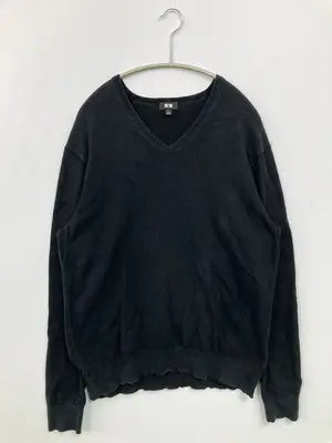 UNIQLO/ユニクロ/ニット/セーター/トップス/ブラック/L