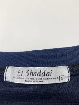 El Shaddai/Tシャツ/カットソー/トップス/ネイビー/2