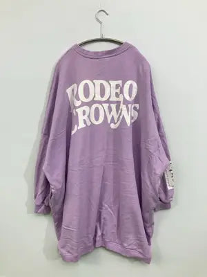RODEO CROWNS/ロデオクラウンズ/スウェット/トップス/パープル/FREE