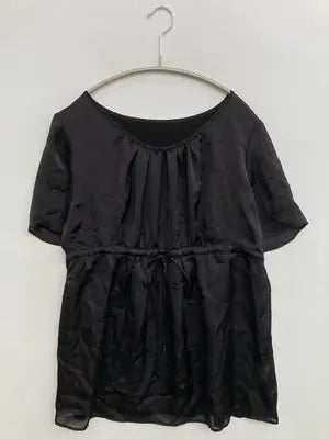 INDIVI/インディヴィ/Tシャツ/カットソー/トップス/ブラック/42