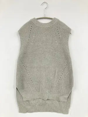UNIQLO/ユニクロ/ノースリーブ/トップス/グレー/L
