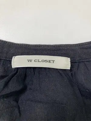 w closet/ダブルクローゼット/Tシャツ/カットソー/トップス/ブラック/F