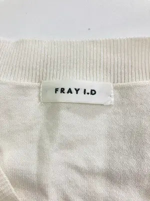 FRAY I.D/フレイアイディー/ニット/セーター/トップス/ホワイト/F