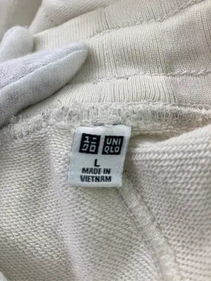 UNIQLO/ユニクロ/スウェットパンツ/パンツ/アイボリー/L