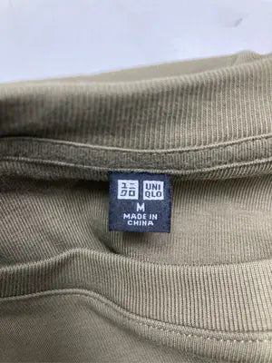 UNIQLO/ユニクロ/Tシャツ/カットソー/トップス/カーキ/M