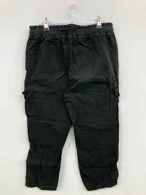 UNIQLO/ユニクロ/カーゴパンツ/パンツ/ブラック/M   ウエスト63～69cm   ヒップ88～94cm