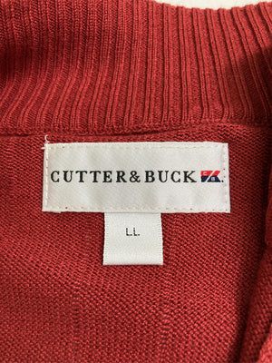 CUTTER&BUCK/カッターアンドバック/ニット/セーター/トップス/レッド/LL