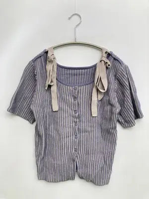 NICE CLAUP/ナイスクラップ/その他トップス/トップス/ブルー/F