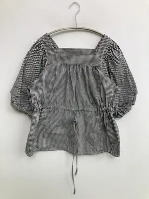 RETRO GIRL/レトロガール/シャツ/ブラウス/トップス/ブラック/F