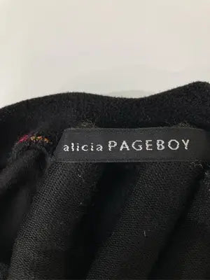 alicia PAGEBOY/アリシアページボーイ/スウェット/トップス/ブラック/F