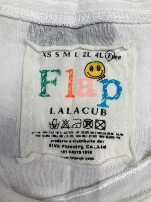 LALACUB/ララキューブ/Tシャツ/カットソー/トップス/ホワイト/Free