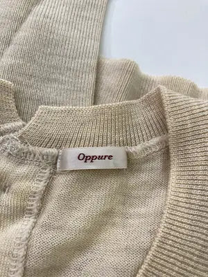 Oppure/ニット/セーター/トップス/ベージュ