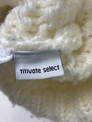 titivate select/ティティベイトセレクト/ニット/セーター/トップス/アイボリー/M