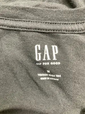 GAP/ギャップ/Tシャツ/カットソー/トップス/ブラック/M