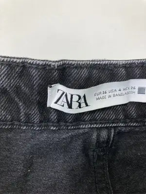 ZARA/ザラ/デニムパンツ/パンツ/ブラック/EUR 36 USA 4 MEX 26