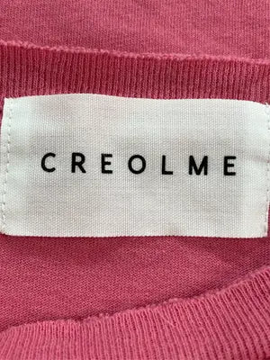 CREOLME/クレオルム/Tシャツ/カットソー/トップス/ピンク/F