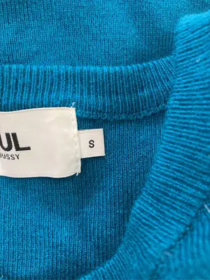 AZUL by MOUSSY/アズールバイマウジー/ニット/セーター/トップス/ブルー/S
