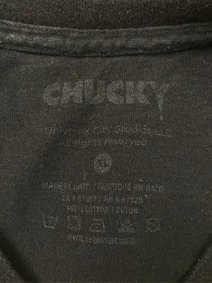 chucky/Tシャツ/カットソー/トップス/ブラック/XL