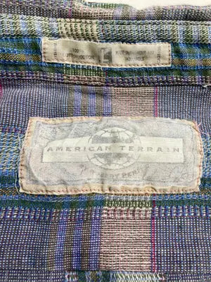 AMERICAN TERRAIN/シャツ/ブラウス/トップス/パープル/L