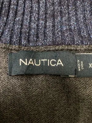 NAUTICA/ノーティカ/ニット/セーター/トップス/グレー/XL