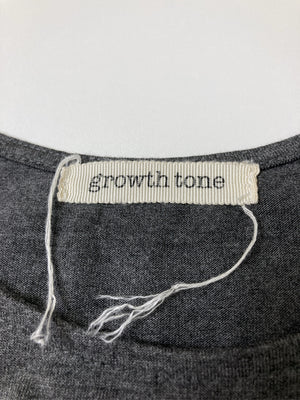 growth tone/Tシャツ/カットソー/トップス/グレー/M