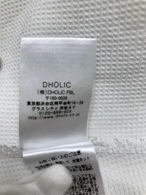DHOLIC/ディーホリック/シャツ/ブラウス/トップス/ホワイト