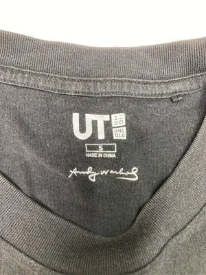 UNIQLO/ユニクロ/Tシャツ/カットソー/トップス/ブラック/S