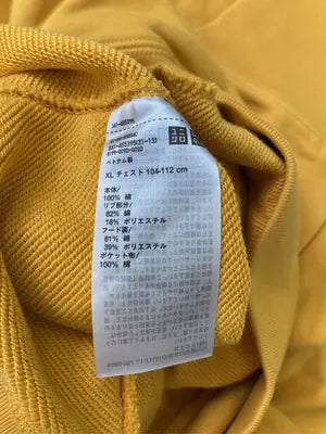 UNIQLO/ユニクロ/パーカー/トップス/イエロー/XL