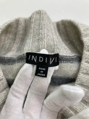 INDIVI/インディヴィ/ニット/セーター/トップス/ベージュ