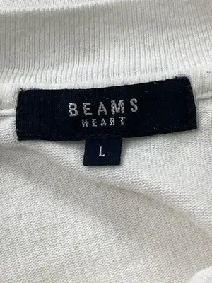 BEAMS HEART/ビームスハート/Tシャツ/カットソー/トップス/ホワイト/L
