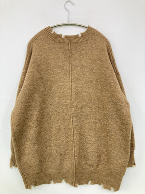 w closet/ダブルクローゼット/ニット/セーター/トップス/ブラウン/F