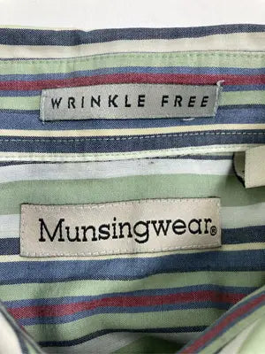 Munsingwear/マンシングウェア/シャツ/ブラウス/トップス/ライトグリーン/L