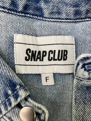 SNAP CLUB/スナップクラブ/シャツ/ブラウス/トップス/ブルー/F