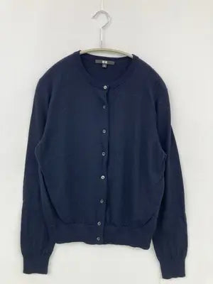 UNIQLO/ユニクロ/ニット/セーター/トップス/ネイビー/L