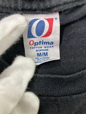 Optima/Tシャツ/カットソー/トップス/ブラック/M