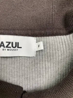 AZUL by MOUSSY/アズールバイマウジー/ポロシャツ/トップス/ブラック/F